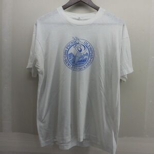 Vintage 1992 Hewlett-Packard HP Picnic Olympiad T-Shirt White Mens Medium 90s